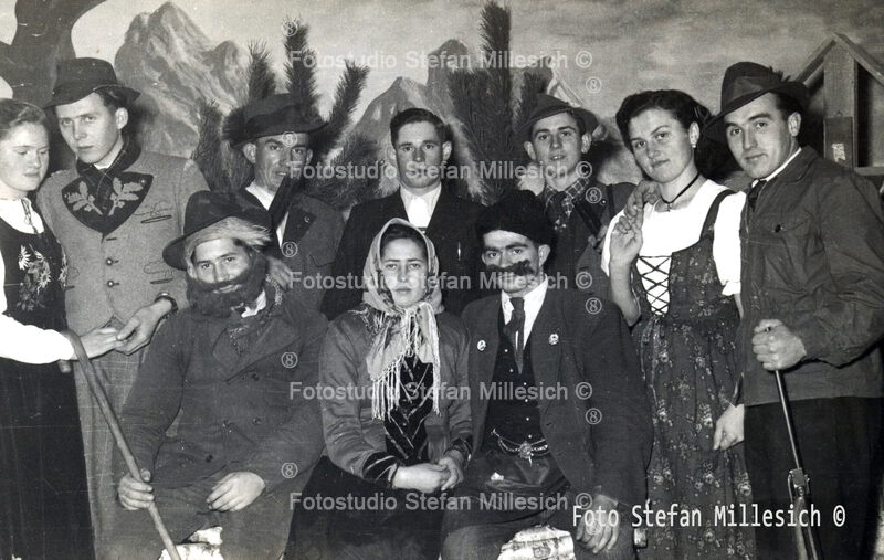 a20bb Theatergruppe St.Georgen ca 1950