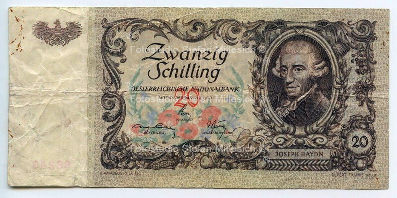 Zwanzig Schillinge 1950